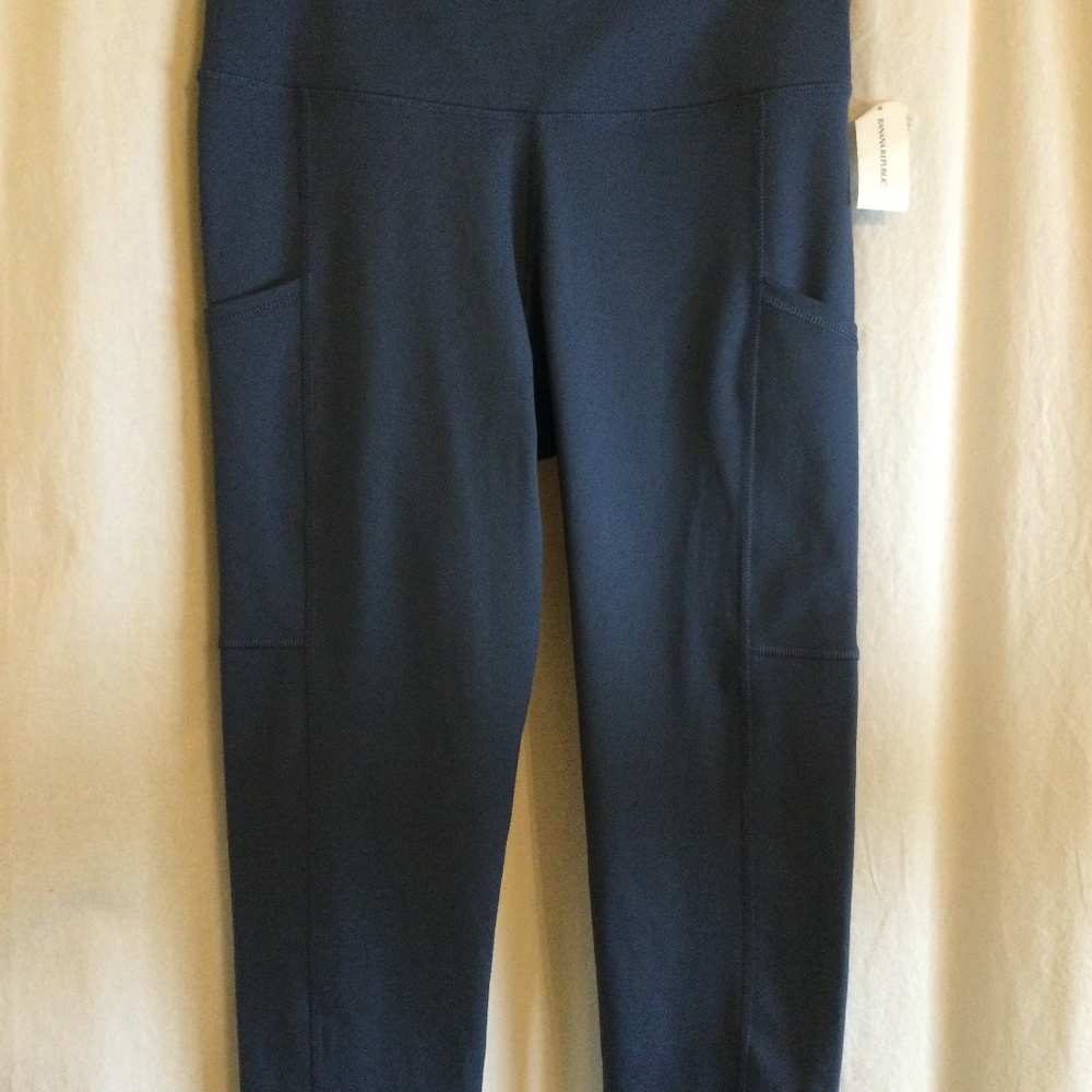 Banana Republic Blue Leggings in Size M NWT
